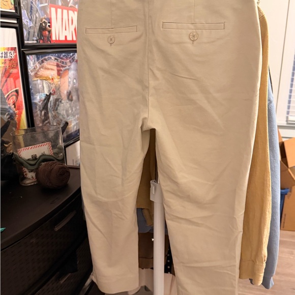 Rachel Zoe Cropped Tan Jeans - Picture 8 of 9